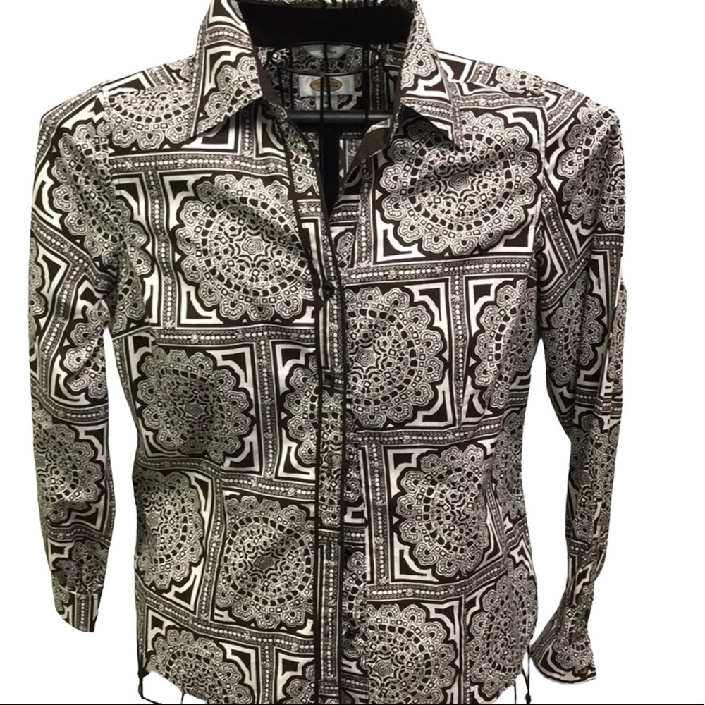 Talbots Printed Blouse